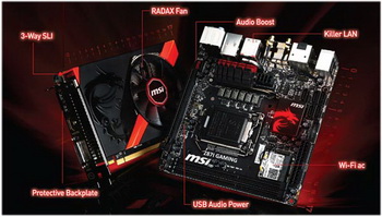 Mainboard MSI Z87I Gaming AC 