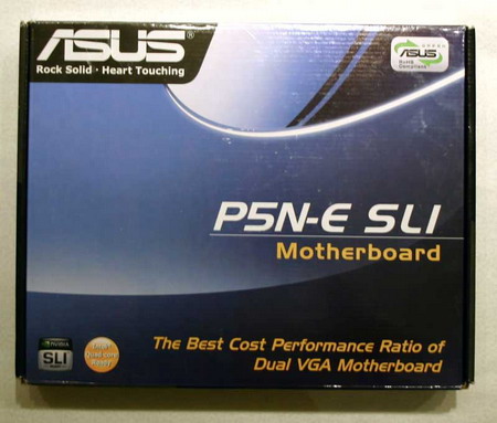 ASUS P5N- E SLI box