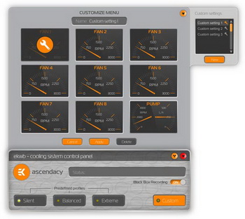 Software for board EK-Ascendacy runs under Microsoft Windows