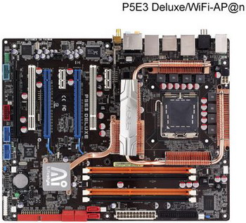 Asus P5E3 deluxe/wiFi-AP@