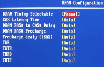 biostar tForce p965 Dram configuration