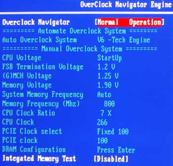 biostar tForce p965 overclock navigator engine