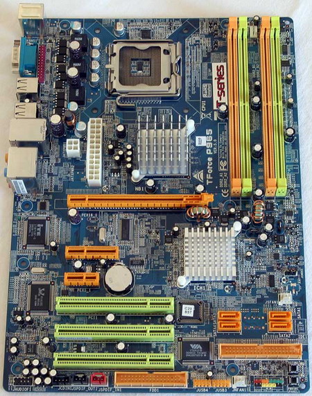 biostar tForce p965 the motherboard