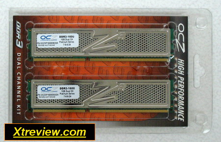 OCZ PC 3-12800 Platinum dual channel enhanced bandwidth edition