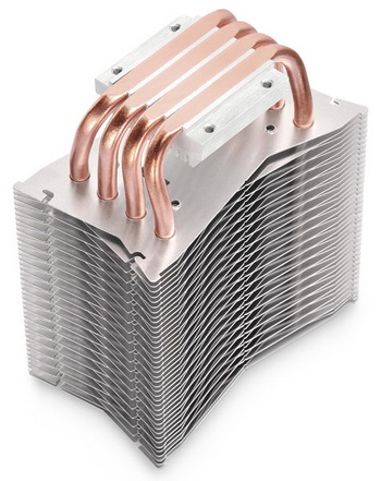 DeepCool IceEdge 400 E includes four copper heat pipes