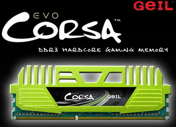 GeIL memory modules Evo Corsa DDR3-2400 and DDR3-2666