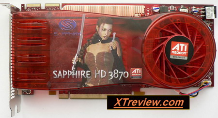 Sapphire Radeon HD 3870 512 Mb the card