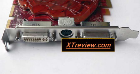 Sapphire Radeon HD 3850 256 Mb rear pannel