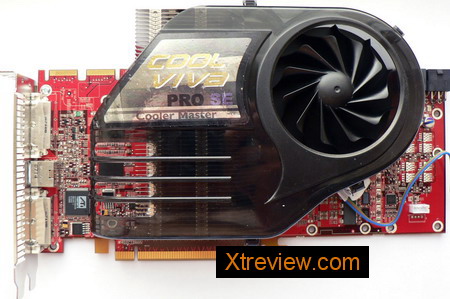 HIS radeon HD 2900 Pro 512 Mb with cooler mater coolvia pro se