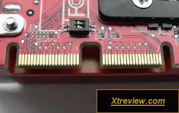 AMD radeon HD 2900 XT 512 Mb crossfire connector