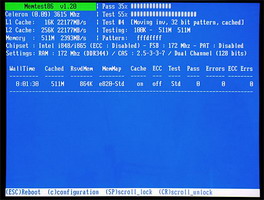 Memtest86+ 2.01