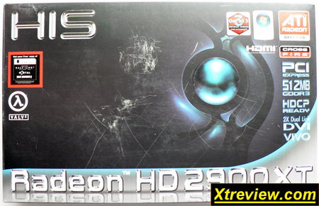 HIS radeon HD 2900 XT 512 Mb box