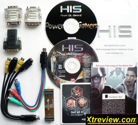 HIS radeon HD 2900 XT 512 Mb complete set