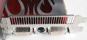 HIS radeon HD 2900 XT 512 Mb connector