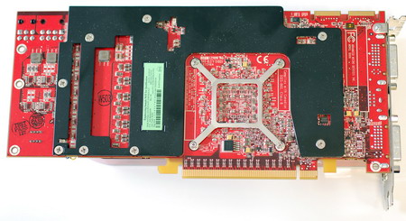 AMD Radeon HD2900 XT - back side