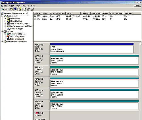 windows software raid flexiblity