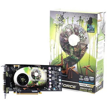 XFX GeForce 9600GT 512MB DDR3 XXX alpha dog edition 