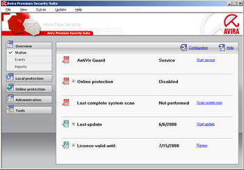 Avira Premium Security Suite 8