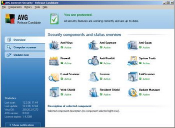 AVG Internet Security v.8.0.93 build 1300