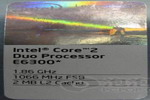 intel core 2 duo e6300 - 2