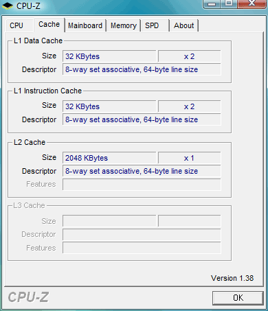 core duo e4300 cpuz