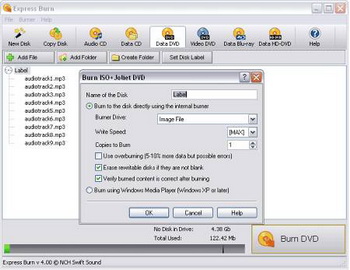 Express Burn v.4.22