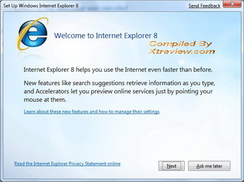  Internet explorer 8