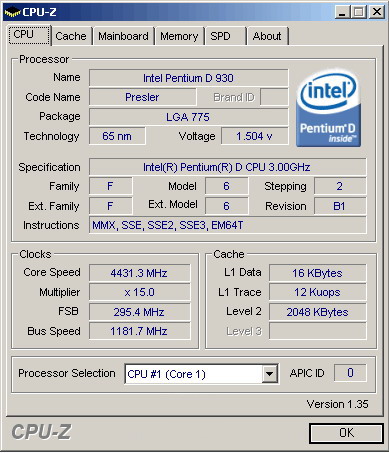 intel pentium d 930 presler overclock