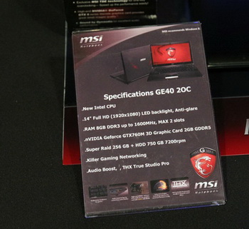 MSI GE40