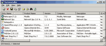 MyUninstaller v.1.40