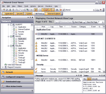 Network Event Viewer v.8.0.0.74