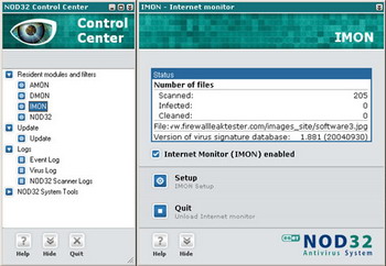 NOD32 Antivirus System v.3.0.650.0