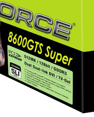 palit geForce 8600 GTS super box