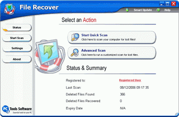 PC Tools File Recover v.7.0.0.49