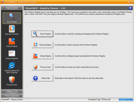 CleanMyPC registry Cleaner 