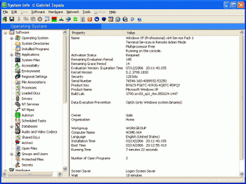 System Information for Windows (SIW) 2009-03-17