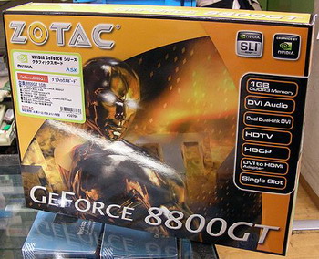 zotac 8800gt ZT-88TEY2P-FSP 1 GB 